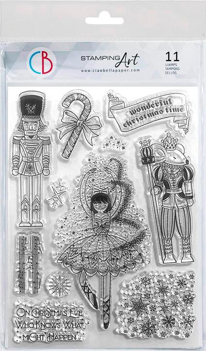 Actual product image Ciao Bella Silicone stamp "Nutcracker"