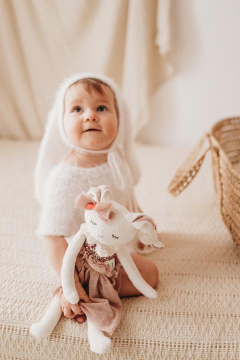 Image du produit Kikadu Poupée en peluche Lapin