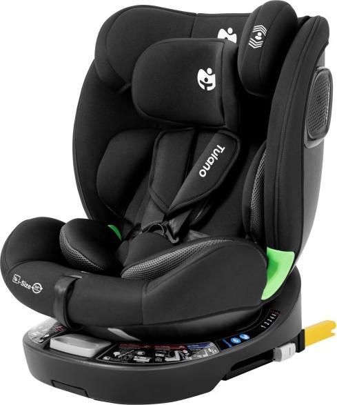 Tulano Autositz Loom 35 Schwarz (Kinderzitje, ECE R129/i-Size standaard)
