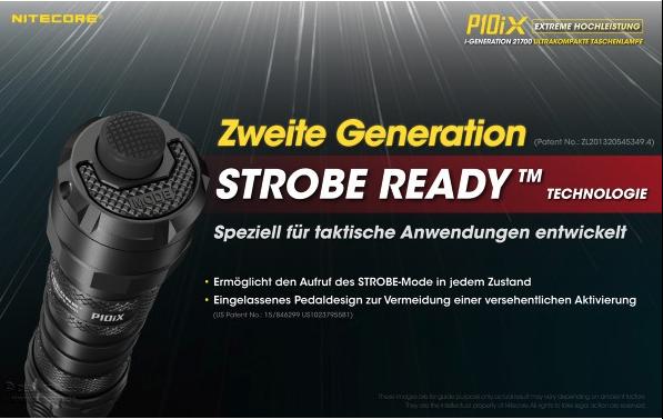 Actual product image Nitecore P10iX - 4000 lumen (13.72 cm, 4000 lm)