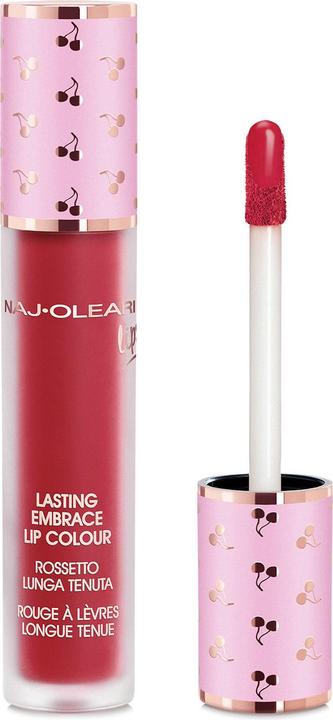 Actual product image Naj Oleari Lasting Embrace Lip Colour 08 Ruby Red 5ml (08)