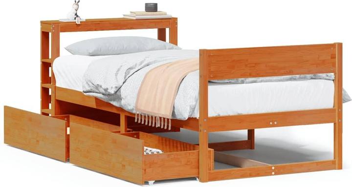Actual product image vidaXL Bettgestell (140 x 200 cm)