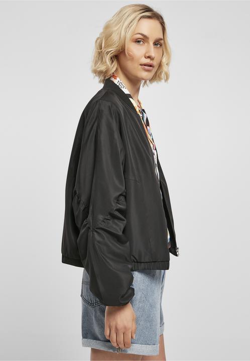 Actual product image Urban Classics Ladies Recycled Batwing Bomber Jacket (S)