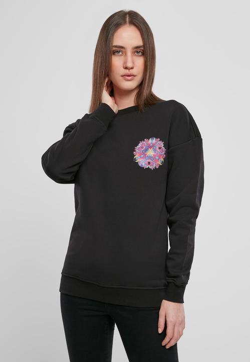 Actual product image Merchcode Ladies Psychadelic Mandala Crewneck (M)
