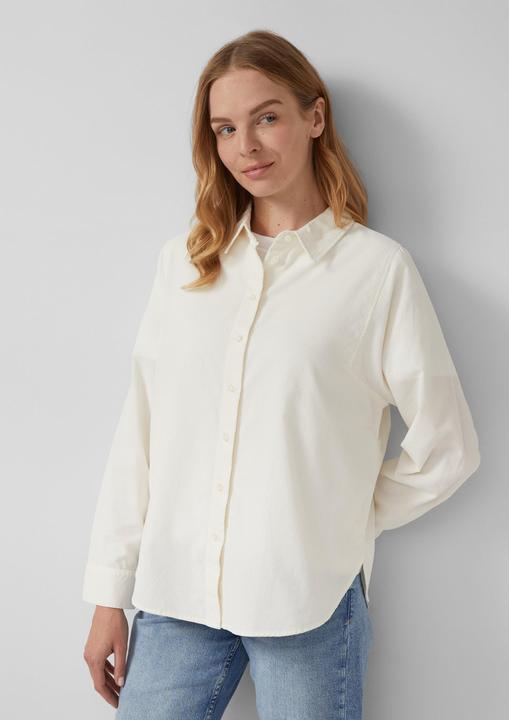Immagine prodotto s.Oliver Bluse Feincord-Bluse mit Hemdkragen (48)