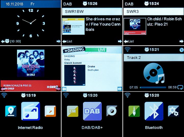Produktbild Auvisio Micro-Stereoanlage mit Webradio (CD Player, Bluetooth)