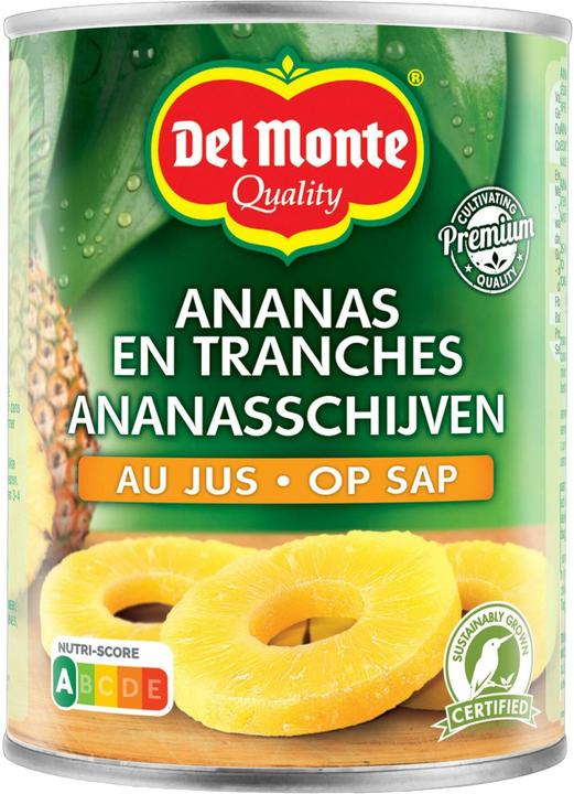 Del Monte Ananasscheiben in Saft 350/565g (565 g)