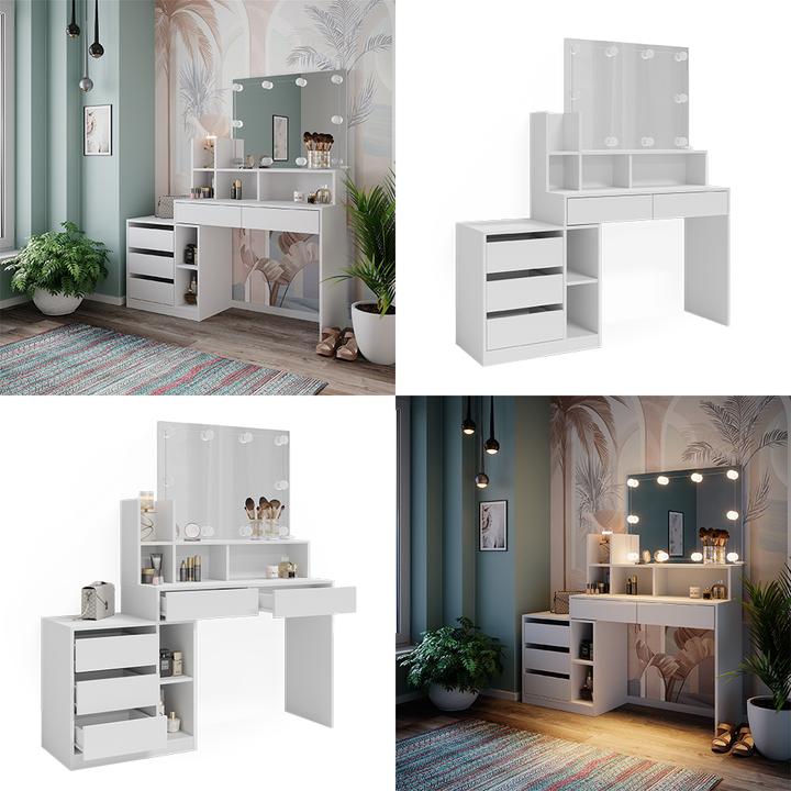 Image du produit Vicco Anja avec éclairage LED (139.80 x 40 x 115 cm)