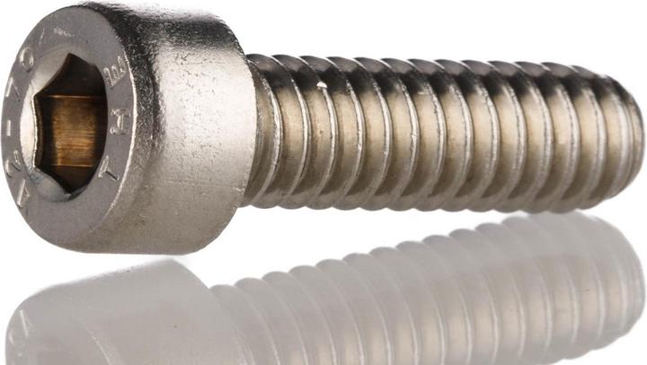 Produktbild RS PRO Schrauben Zylinderkopf rostfrei M5x12mm (50 Schrauben pro Stück)