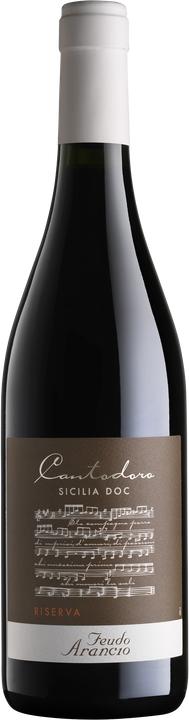 Produktbild Feudo Arancio Arancio Cantadoro Rosso IGT Nero d'Avola/Cabernet Sauvignon Sizilianischer Hochzeitswein (1 x 75 cl, 2014)