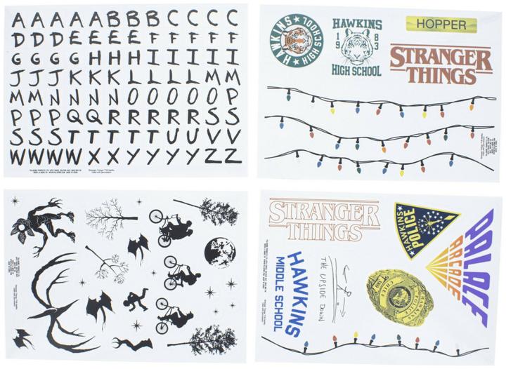 Immagine prodotto Paladone Products STRANGER THINGS - Decalcomanie per gadget