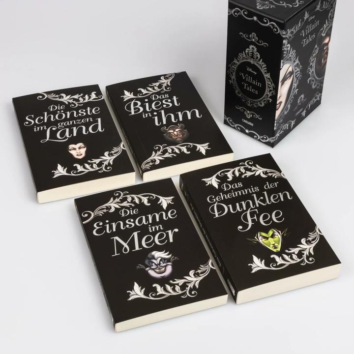 Produktbild Disney. Villains: Villain Tales. Taschenbuch-Schuber. Enthält die Geschichten »Die Schönste im (Deutsch, Walt Disney, Serena Valentino, Ellen Kurtz, 2023)