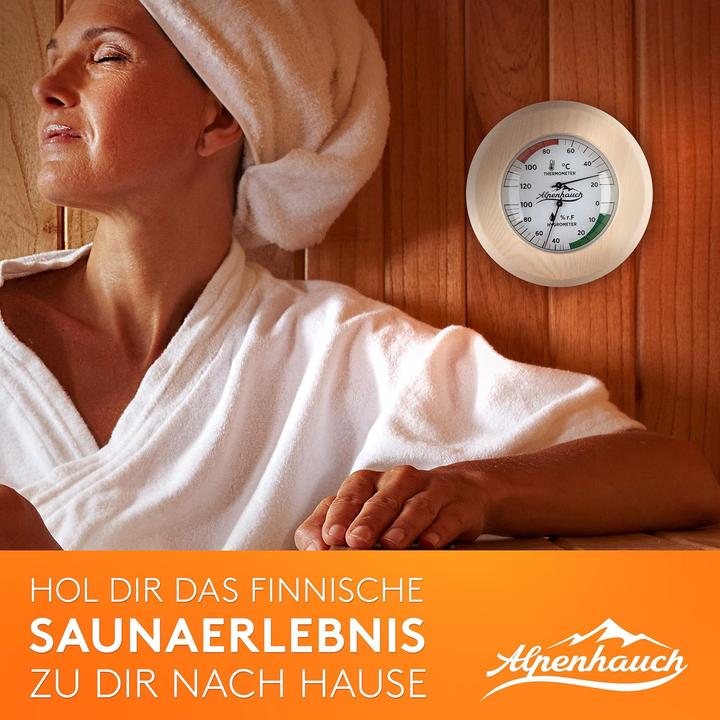 Produktbild Alpenhauch Sauna-Thermometer & Hygrometer