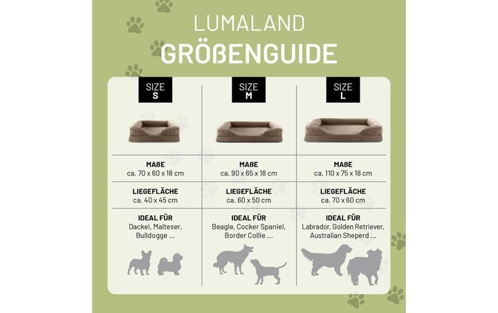 Produktbild Lumaland Hundebett Indoor Cord M (Hund)