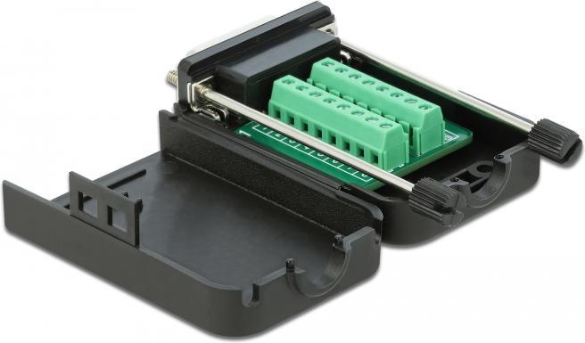 Produktbild Delock VGA-Adapter DB-15 (W) bis 16 pin terminal block (7.10 cm)
