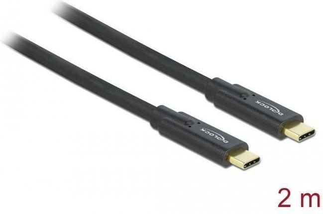 Produktbild Delock USB3.1 Gen1 Kabel Typ-C. 2m (2 m, USB 3.2 Gen 2, 100 W)