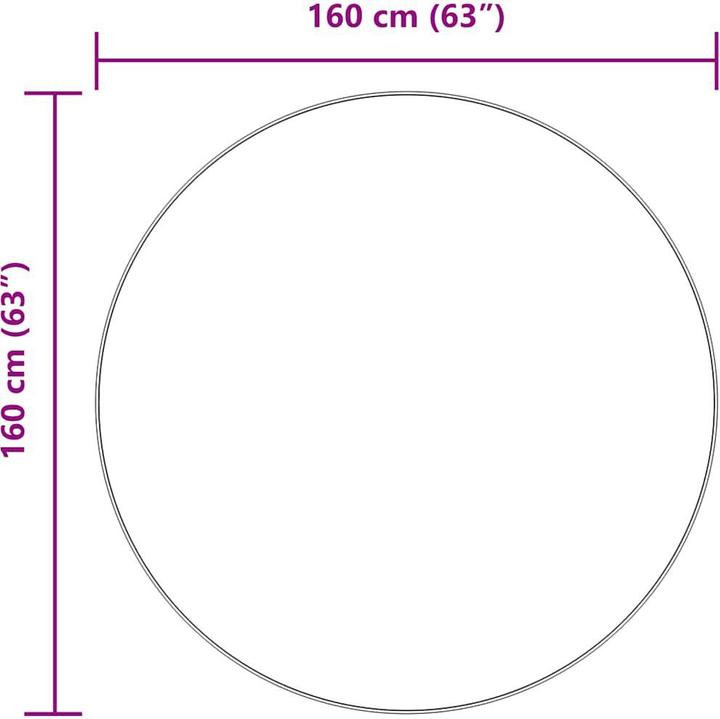 Produktbild vidaXL Shaggy-Teppich