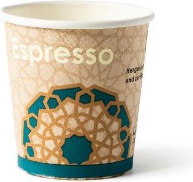 Immagine prodotto Alpine Professional 1000 Stück - 110 ml Einweg-Espressobecher Coffee to go XS - 1 Karton (1000 x)