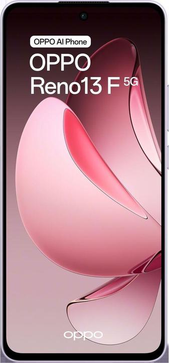Actual product image OPPO 13 F (256 GB, Plume Purple, 6.67", Dual SIM, 5G)