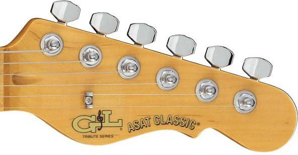 Actual product image G&L GL Guitars electric guitar ASAT Classic Tribute Butterscotch Blonde (Classical guitar, Plastic, Swamp ash, Maple, Nickel)