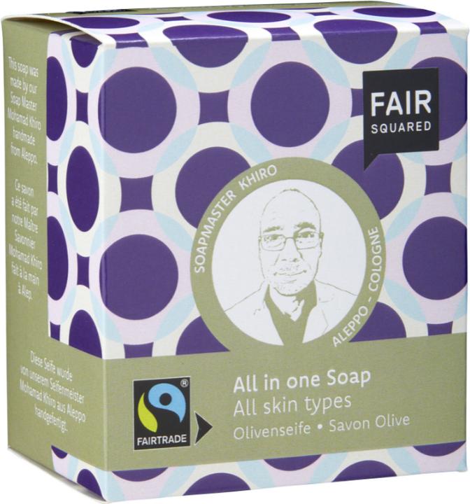 Immagine prodotto Fair Squared All in One Soap Olive All Skin Types (Sapone duro)