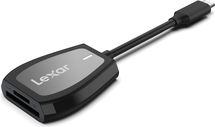 Immagine prodotto Lexar Lettore professionale USB-C a doppio slot - SD/MicroSD UHS-II (USB-C 3.2 Gen 1)