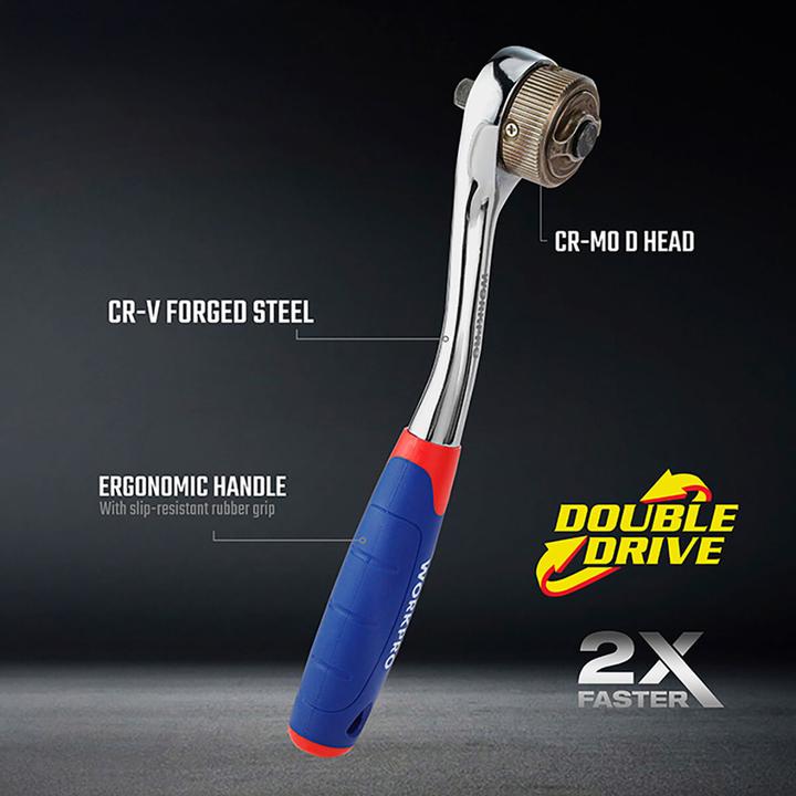 Produktbild Workpro Ratschenschlüssel Double Drive 3/8" (3/8")