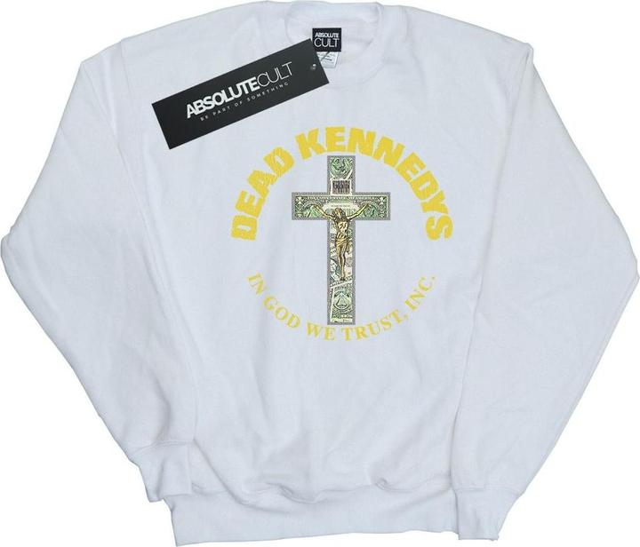 Immagine prodotto Dead Kennedys In God We Trust Boyfriend Fit Felpa Donna (XXL)