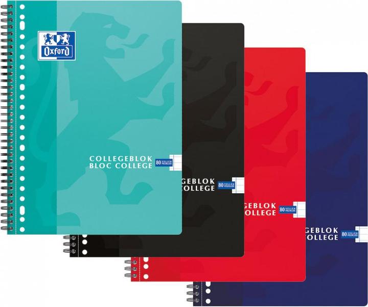 Image du produit Oxford Bloc-notes collège 813009 A4 90G (A4, À rayures)