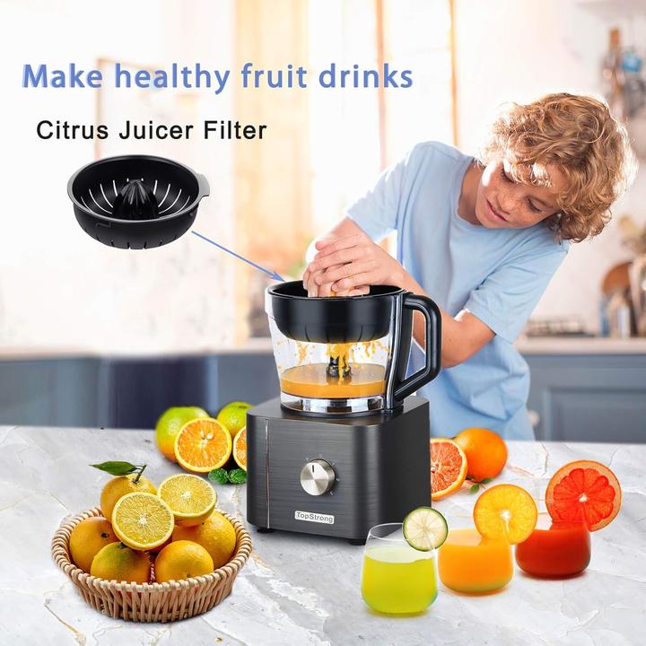 Produktbild TopStrong Multifunktions-Küchenmaschine (3200 ml, 1100 W)