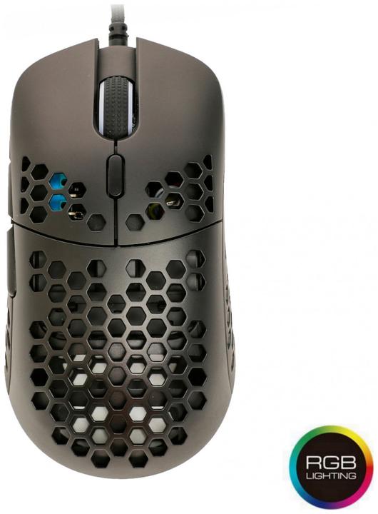 HK Gaming Mira-M Gaming Ποντίκι 12000 DPI Μαύρο
