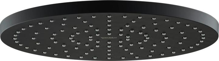 Actual product image Duravit Overhead shower 1 jet, 250 black matt (1 Beam types, 21 l/min)
