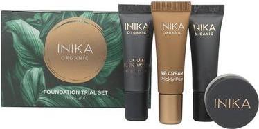 Inika Organic Organic Trial Set Natural Mineral Essentials Kit Vegan (Make up set)