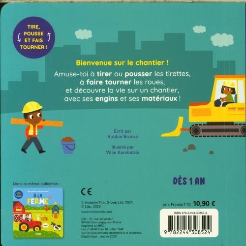 Actual product image Les engins de chantier (French, Karabatzia Villie, Brooks Bobbie, 2023)