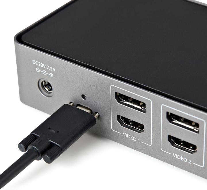 Immagine prodotto StarTech DK31C3HDPDUE (USB-A, USB-C, 14 Porti)