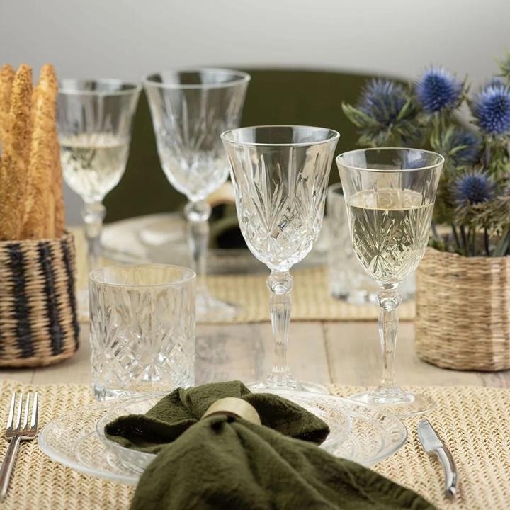 Produktbild Rcr Weinglas Melodia 6er Set (21 cl, 6 Gläser, Rotweingläser, Weissweingläser)