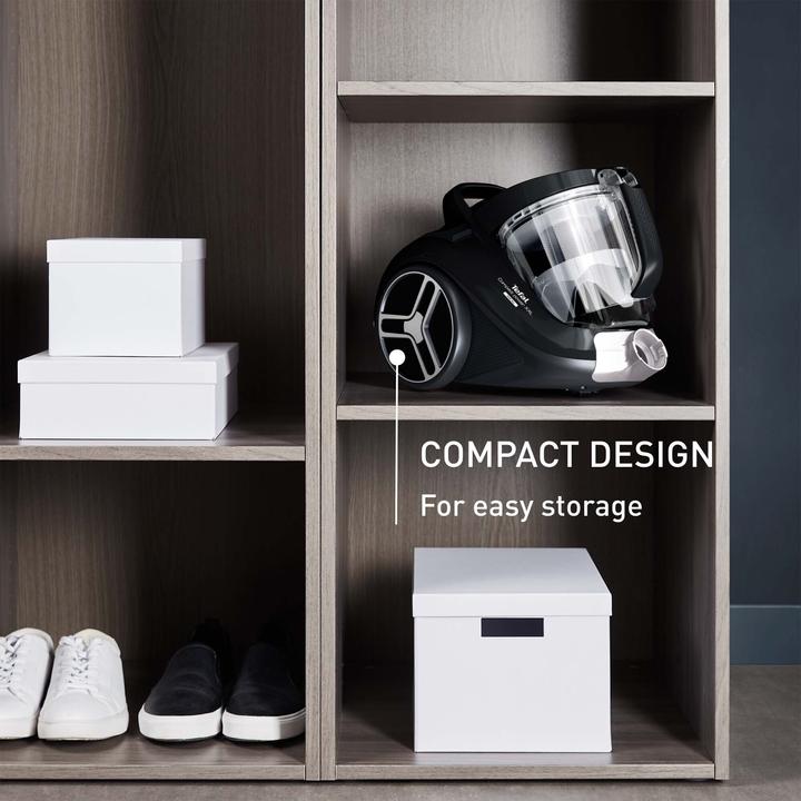 Actual product image Tefal Compact Power XXL 900 W bez maisina melna - Puteklu sucejs TW4B75 (3221616113367)