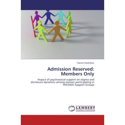Admission Reserved: Members Only, Sachbücher