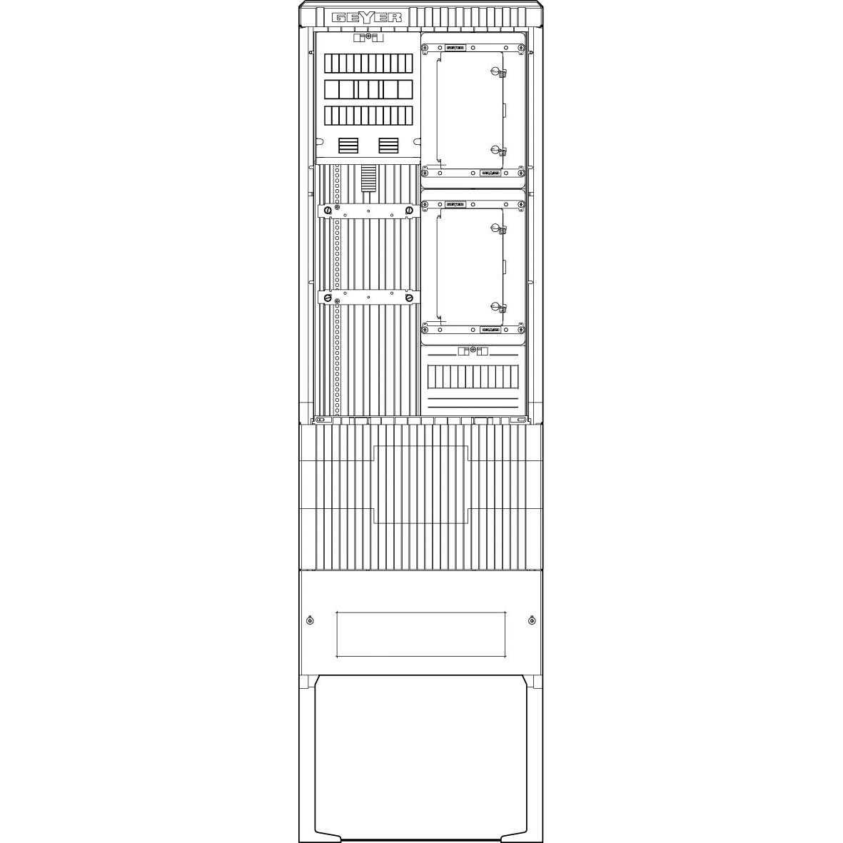 ABN, Verteilerschrank Zubehör, Zähleranschlusssäule