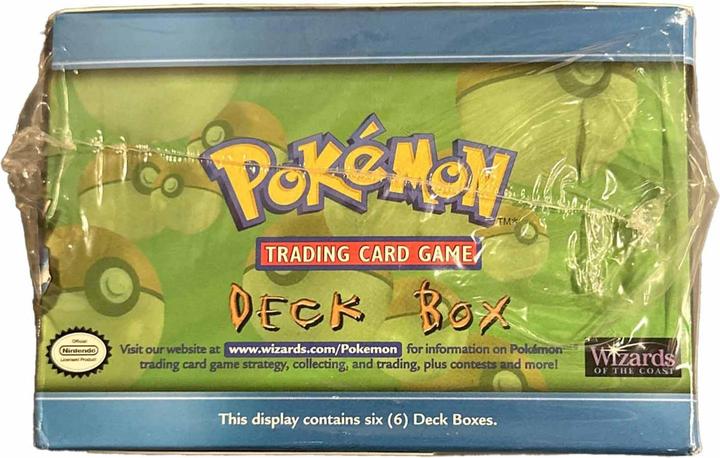 Wizards of the Coast Pokmon Ultra Pro Full Display Deck Box Sealed (1999  WOTC)