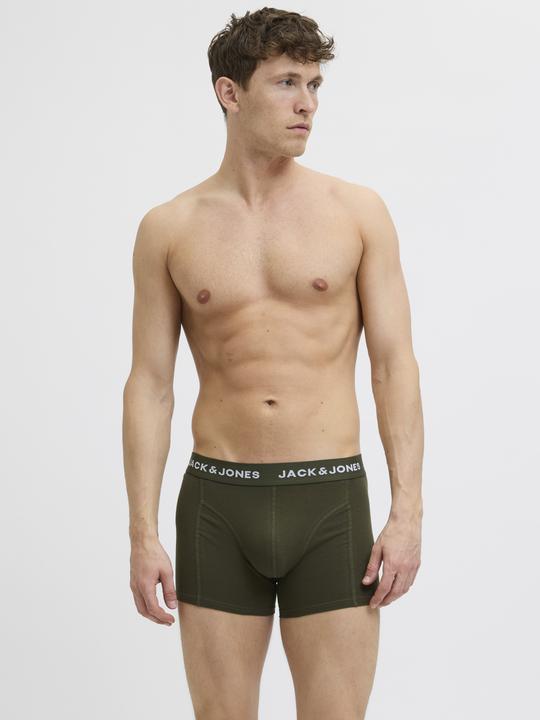 Actual product image Jack & Jones Jacbenja Solid Trunks 10 Pack Styd (L, pack of 10)