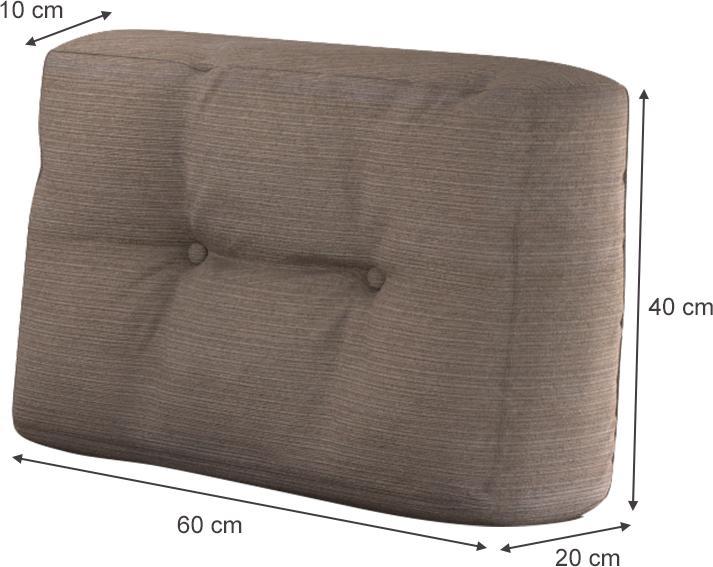 Actual product image Vicco Palettenkissen (60 x 40 x 20 cm)