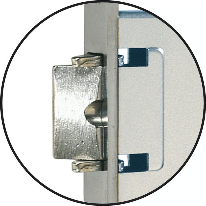 Productafbeelding Grundmann WG insteekslot 421 RK, PZW, links, DM 50, staal verzinkt zilverkleurig