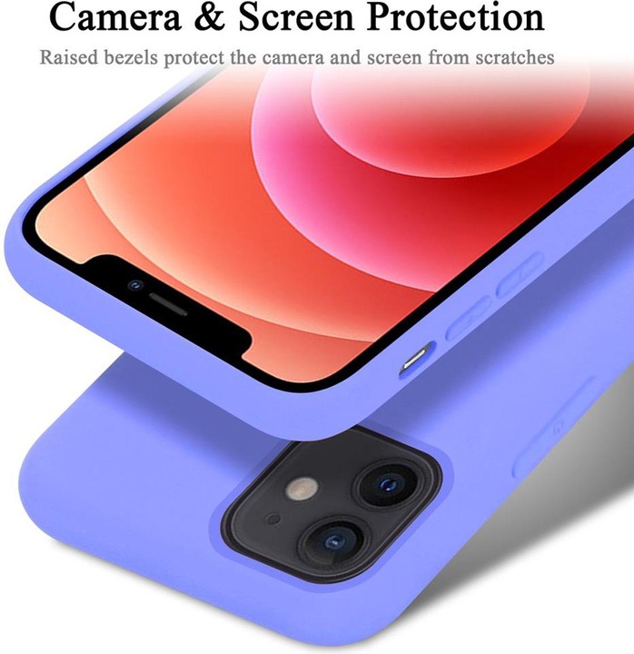 Produktbild Cadorabo TPU Liquid Silicone Case Cover (Apple iPhone 12 mini)