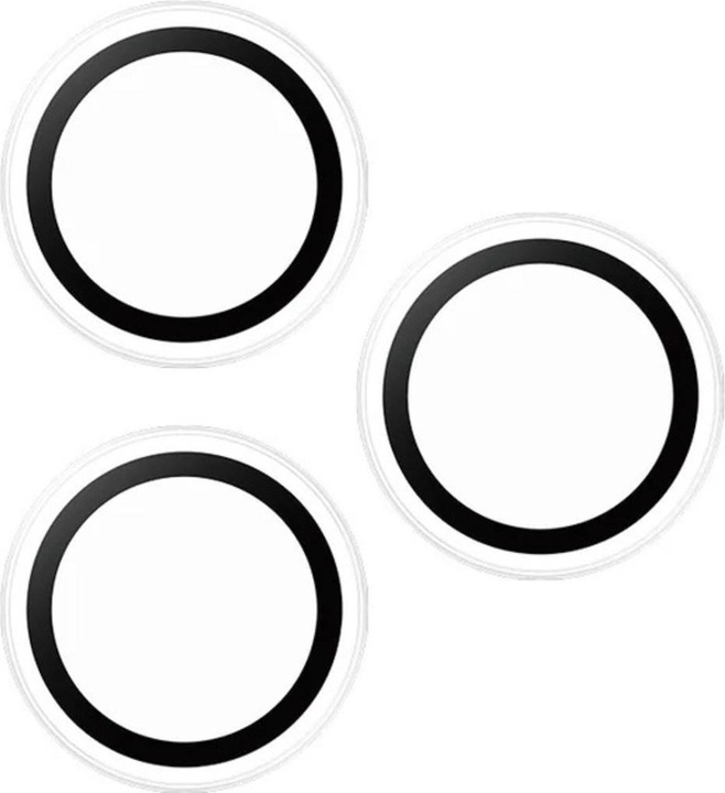 Image du produit PanzerGlass Hoops Protecteur de lentille transparent pour iPhone '24 6.3" Pro/ 6.9" Pro (1 pièce(s), Apple iPhone 16 Pro)