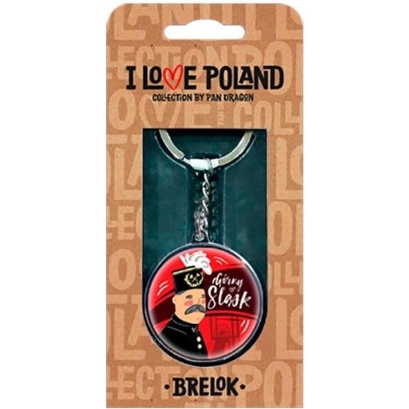 Nuance, Portachiavi, Schlüsselanhänger Ich liebe Polen Oberschlesien ILP-BRE-A-KAT-01