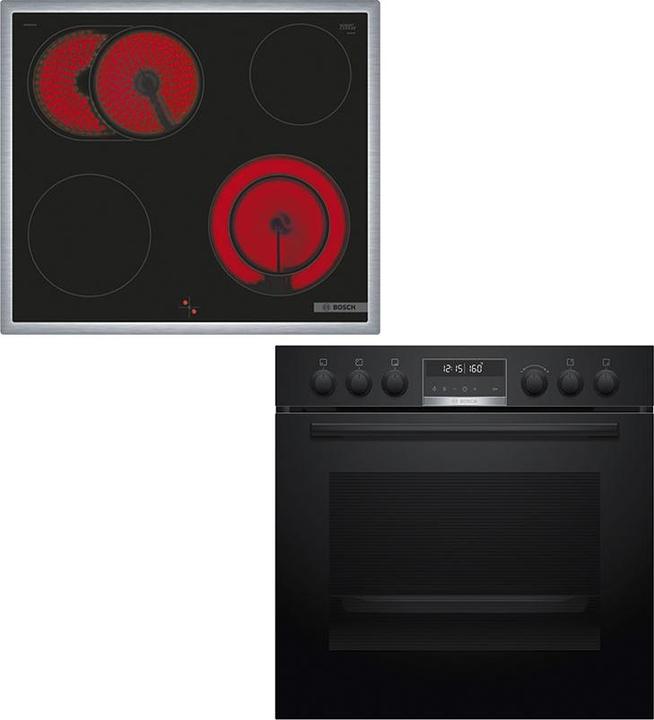 Immagine prodotto Bosch Hausgeräte HEG578BB3 & NKN645GA2E Herdset 230V