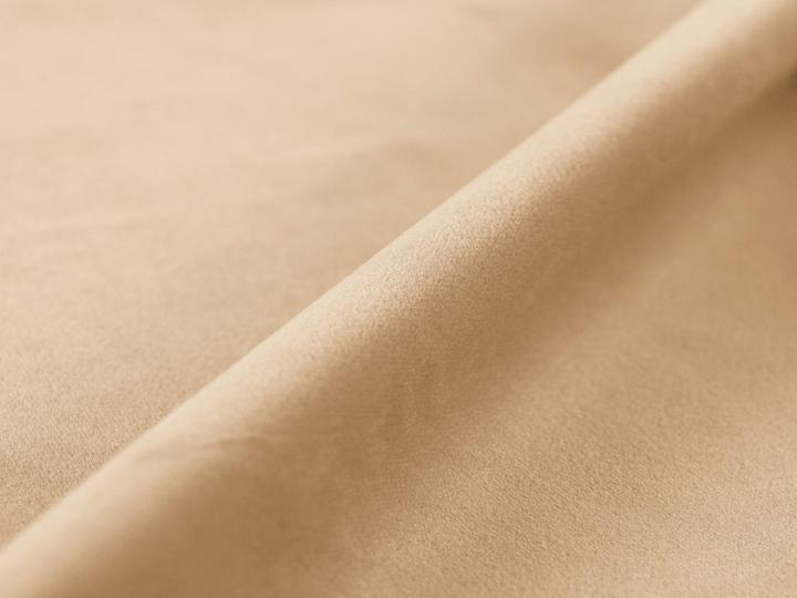 Actual product image Micadoni Velvet Headboard, "Monica", Nude, 140x8x95 Made in Europe (140 x 8 x 95 cm)