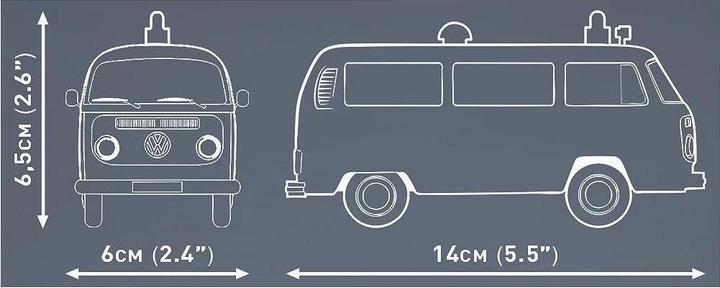 Produktbild Cobi VOLKSWAGEN /24619/ T2B KRANKENWAGEN 172 KL.