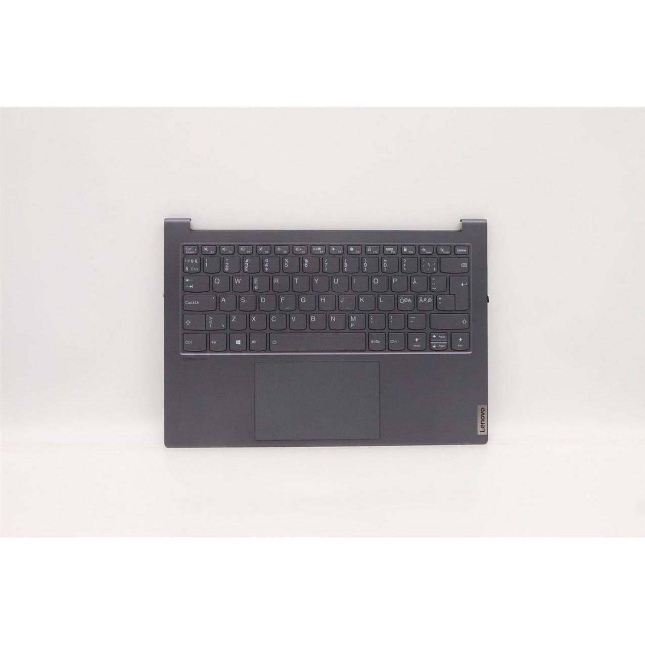 Lenovo Cover Upper w/ Keyboard NORDIC L82LA SLA GY, Notebook Ersatzteile, Grau